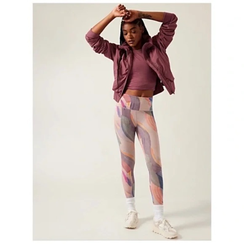 NWOT ATHLETA Vibrance Orchard Elation 7/8 leggings